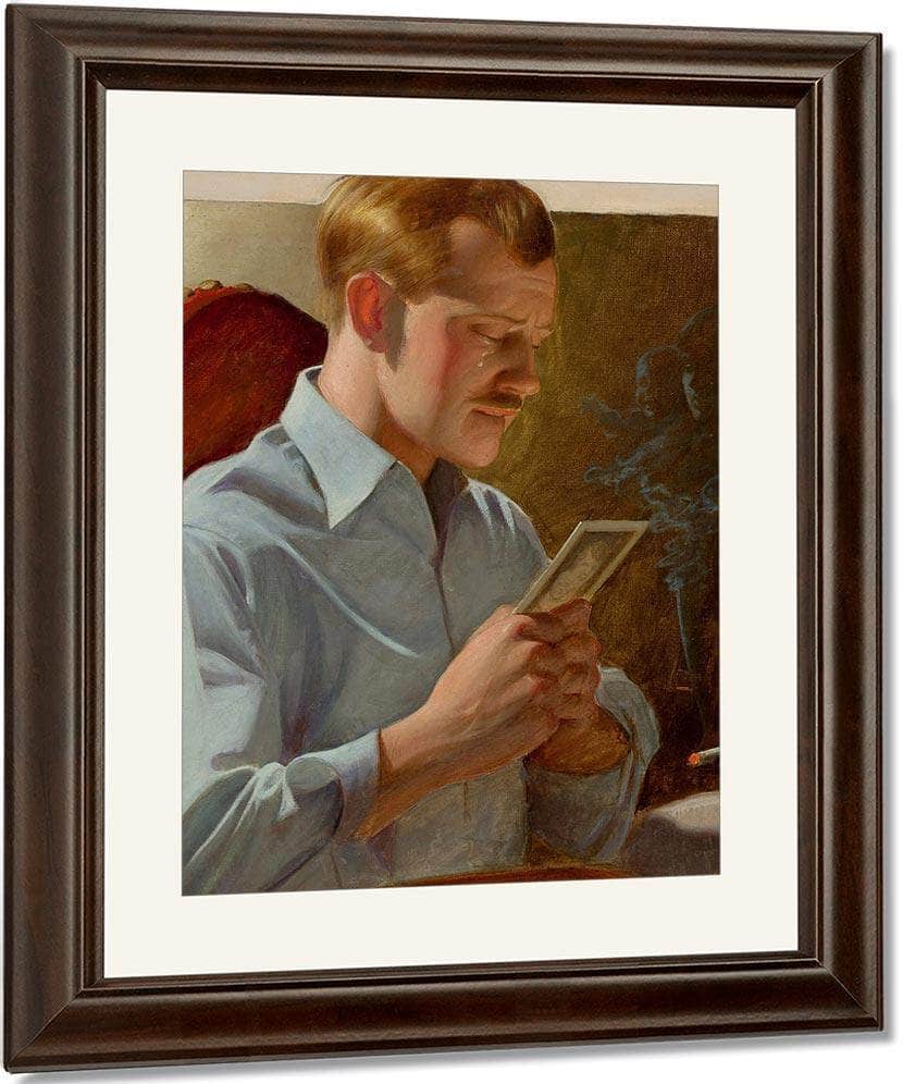 Bittersweet Memories Liberty Magazine Cover June 1 1929 By Leslie Thrasher Fine Art Print