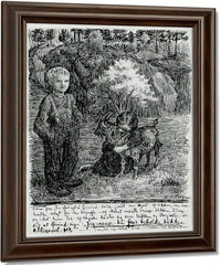 Bj. Bjornson, Scene From  A Happy Boy(1) By Nicolai Astrup Fine Art Print