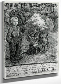 Bj. Bjornson, Scene From  A Happy Boy(1) By Nicolai Astrup Fine Art Print