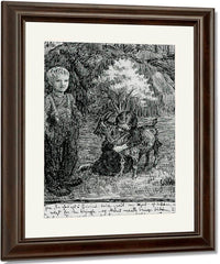 Bj. Bjornson, Scene From  A Happy Boy(1) By Nicolai Astrup Fine Art Print