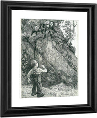 Bj. Bjornson, Scene From A Happy Boy (3) By Nicolai Astrup Fine Art Print