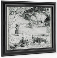 Bj. Bjornson  Scene From A Happy Boy By Nicolai Astrup Fine Art Print