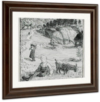 Bj. Bjornson  Scene From A Happy Boy By Nicolai Astrup Fine Art Print