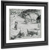 Bj. Bjornson  Scene From A Happy Boy By Nicolai Astrup Fine Art Print