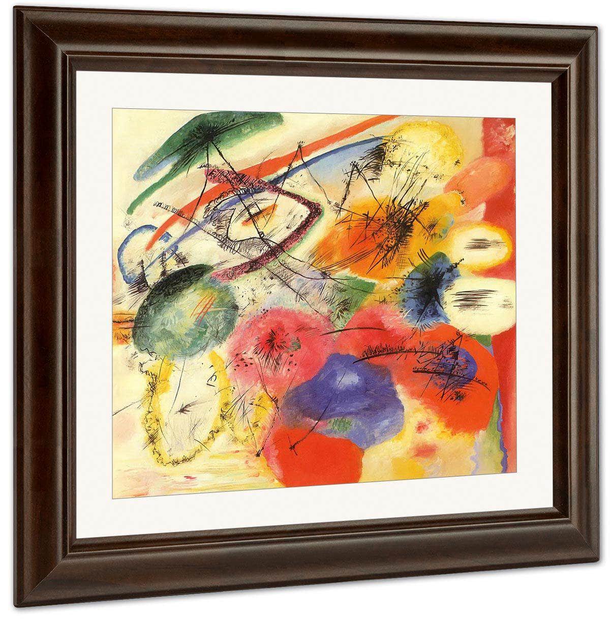 Black Strokes I 1913 By Wassily Kandinsky Fine Art Print