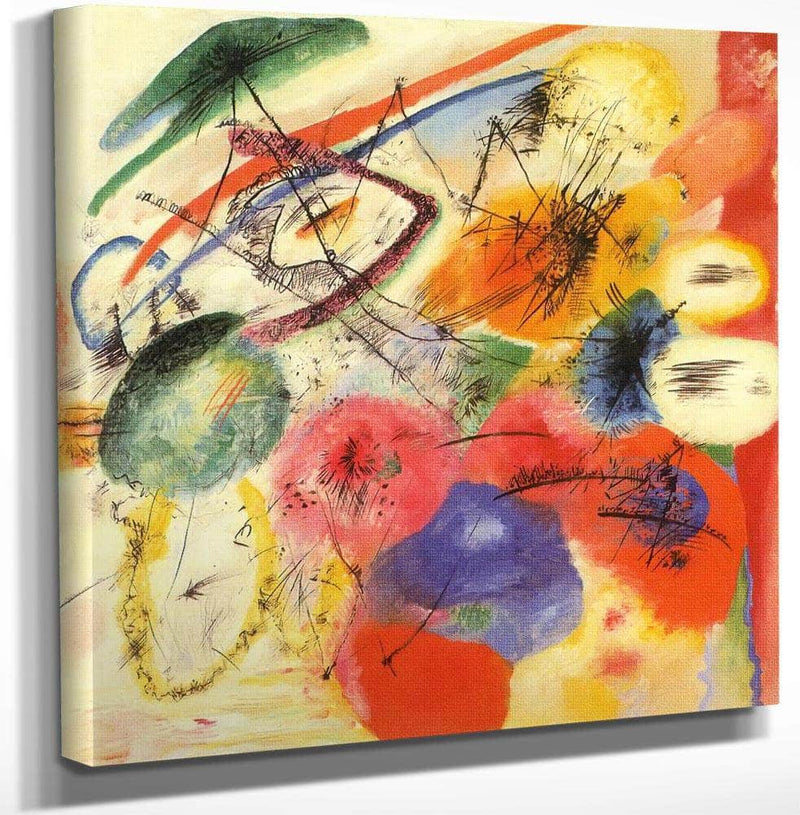 Black Strokes I 1913 By Wassily Kandinsky Fine Art Print