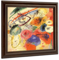 Black Strokes I By Wassily Kandinsky Fine Art Print