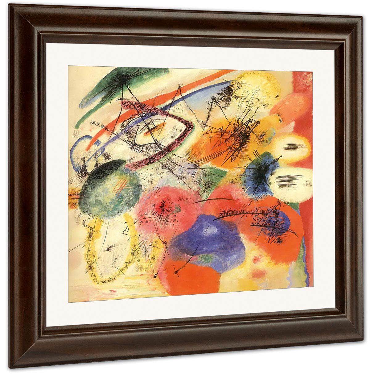 Black Strokes I By Wassily Kandinsky Fine Art Print