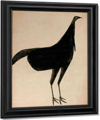 Black Turkey By Bill Traylor Fine Art Print
