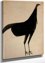 Black Turkey By Bill Traylor Fine Art Print