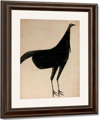 Black Turkey By Bill Traylor Fine Art Print