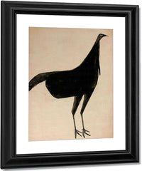 Black Turkey By Bill Traylor Fine Art Print