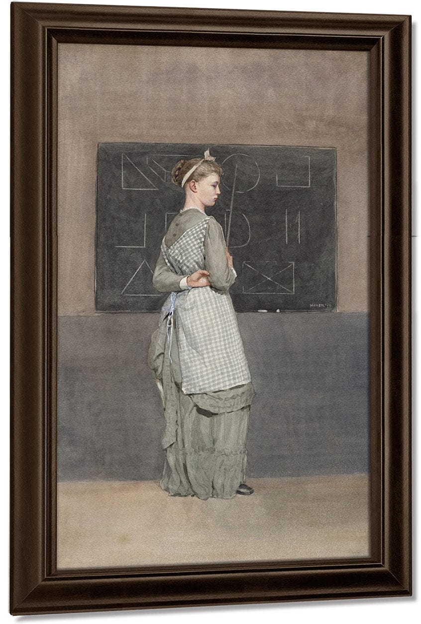 Blackboard By Winslow Homer Fine Art Print