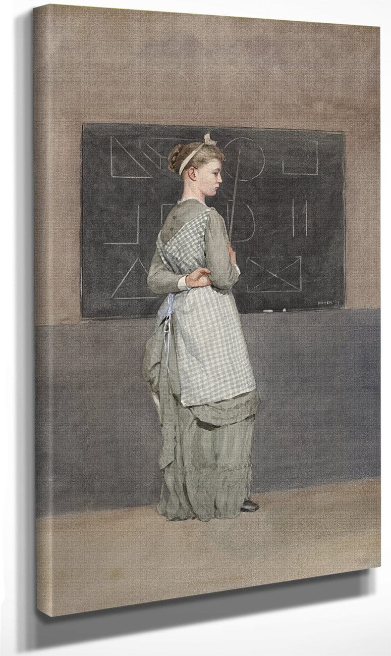 Blackboard By Winslow Homer Fine Art Print