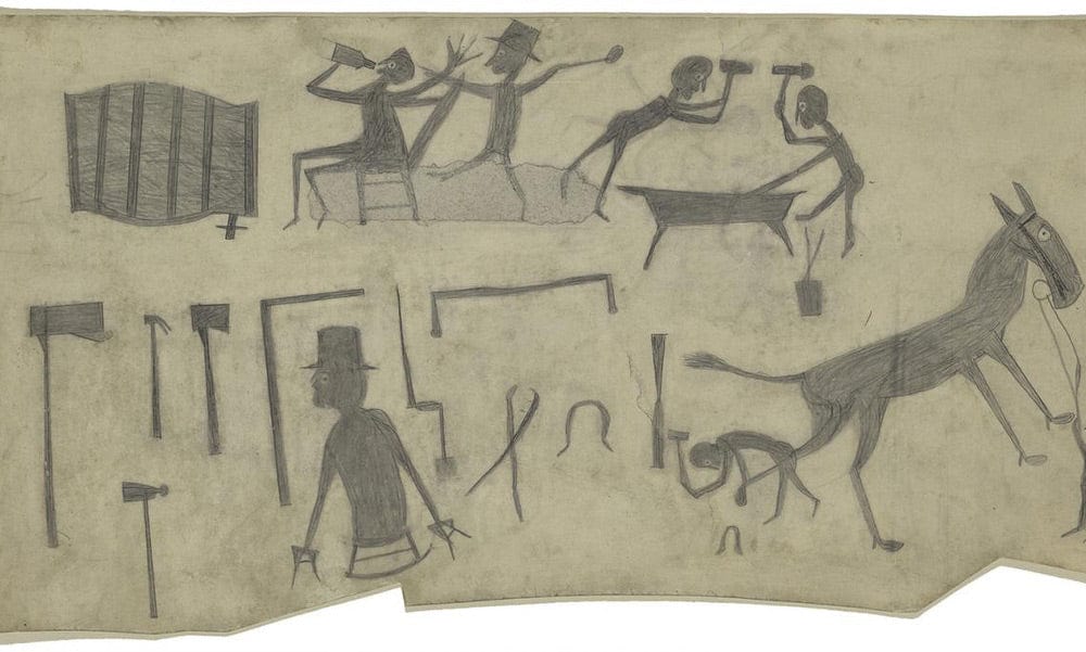 Blacksmith Shop By Bill Traylor Fine Art Print