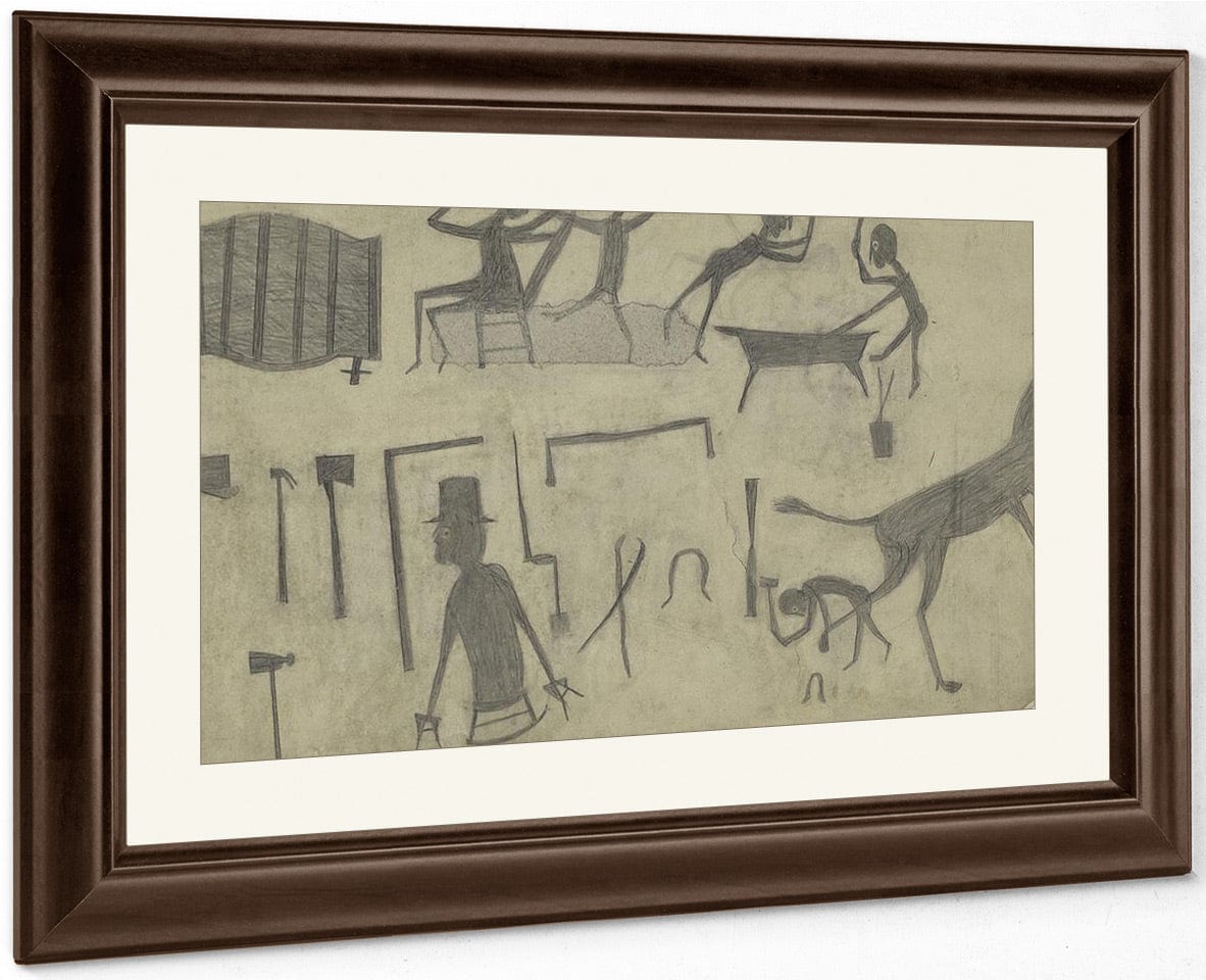 Blacksmith Shop By Bill Traylor Fine Art Print