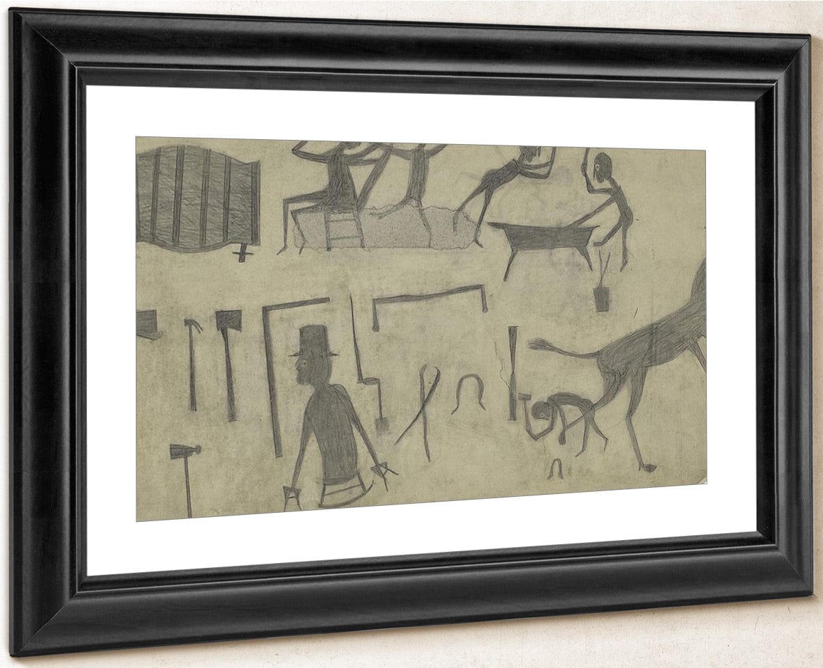 Blacksmith Shop By Bill Traylor Fine Art Print