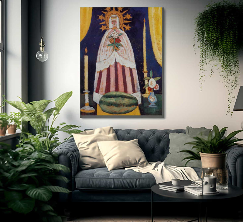 Blessing The Melon The Indians Bring The Harvest By Marsden Hartley Fine Art Print