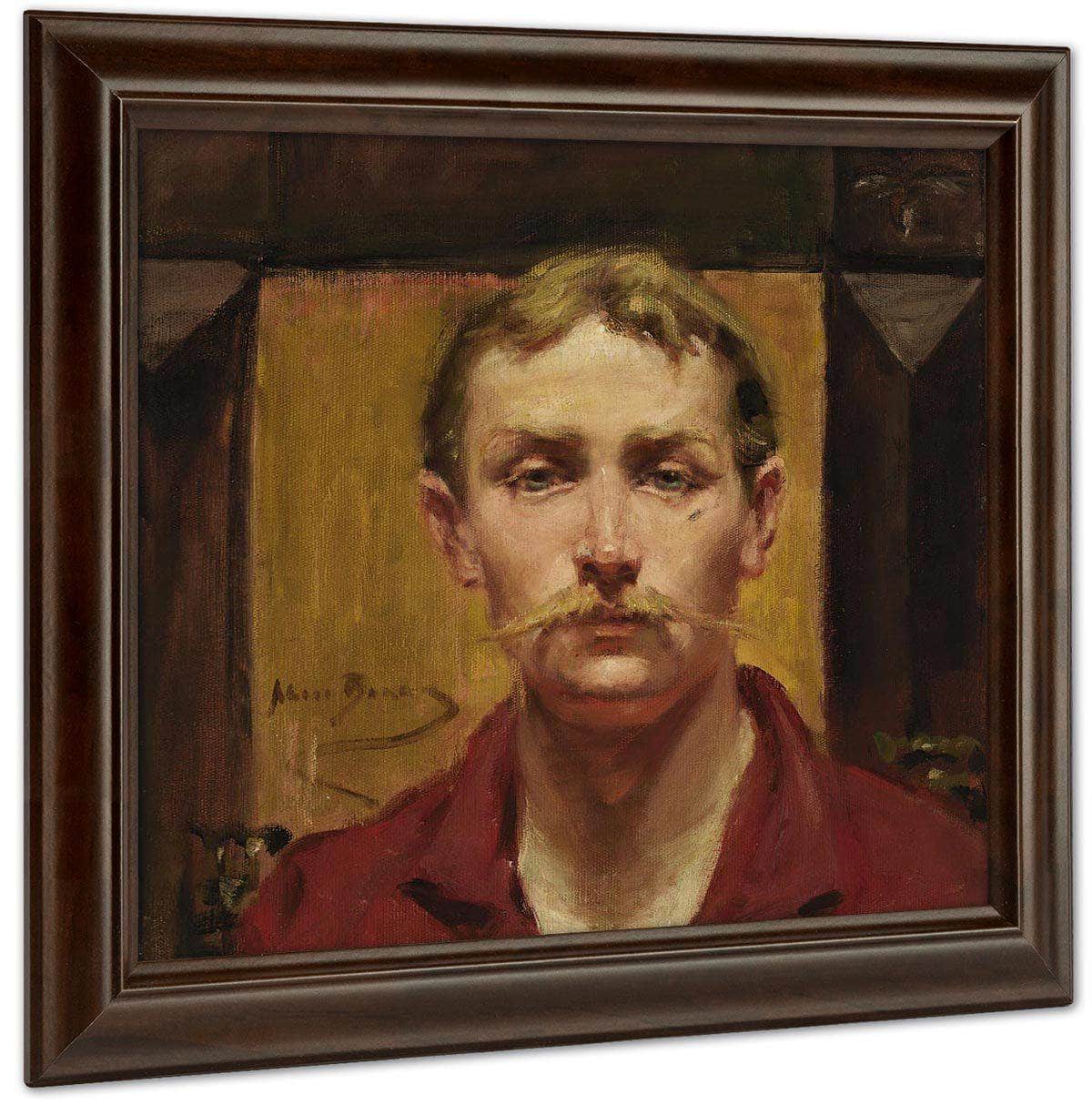 Blond Man By Alice Pike Barney Fine Art Print