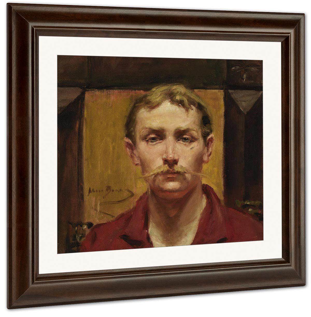 Blond Man By Alice Pike Barney Fine Art Print