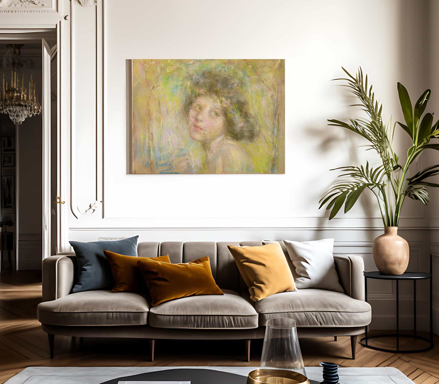 Blossom By Alice Pike Barney Fine Art Print