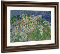 Blossoming Chestnut Branches By Vincent Van Gogh Fine Art Print