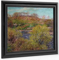 Blossoming Willows By Willard Leroy Metcalf Fine Art Print