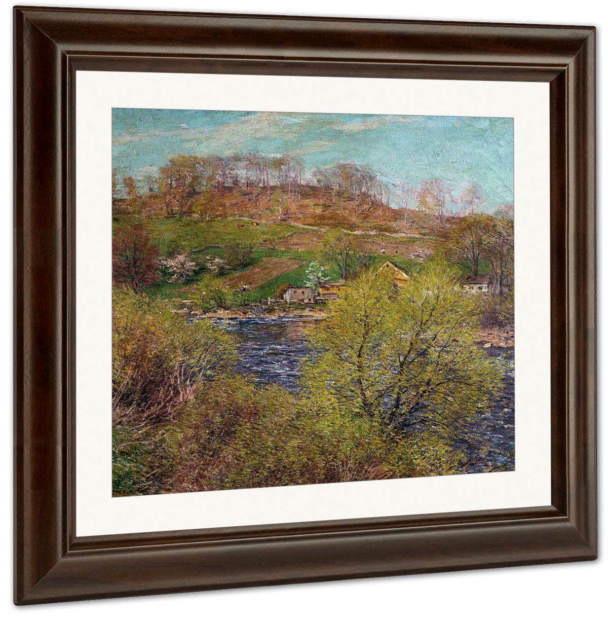 Blossoming Willows By Willard Leroy Metcalf Fine Art Print