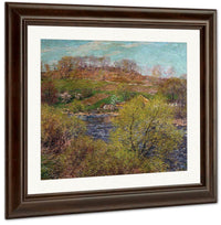 Blossoming Willows By Willard Leroy Metcalf Fine Art Print