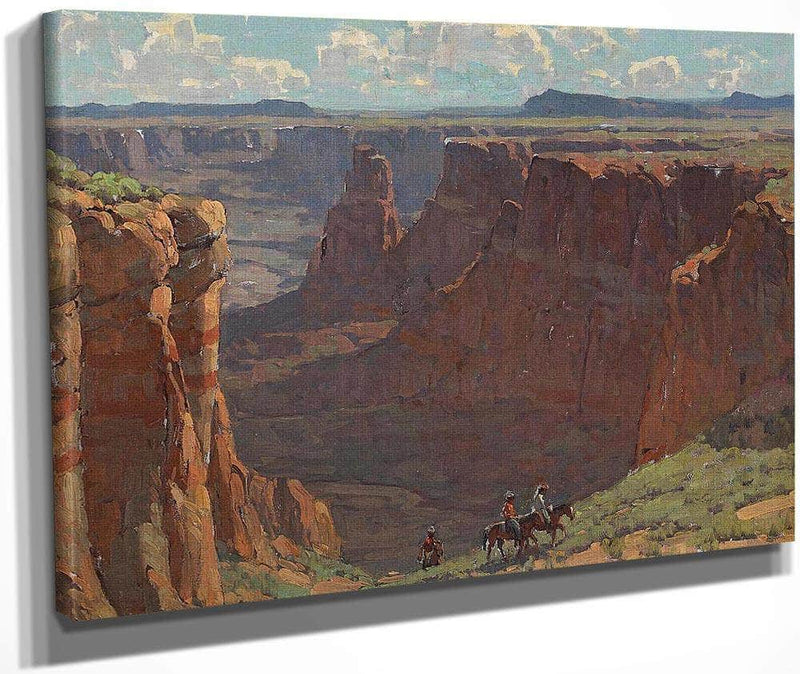 Blue Canyon By Edgar Payne Fine Art Print