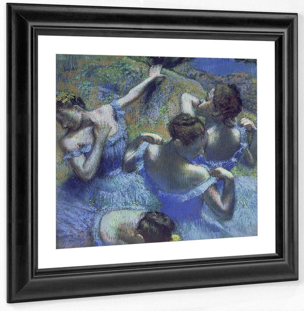 Blue Dancers By Edgar Degas Fine Art Print