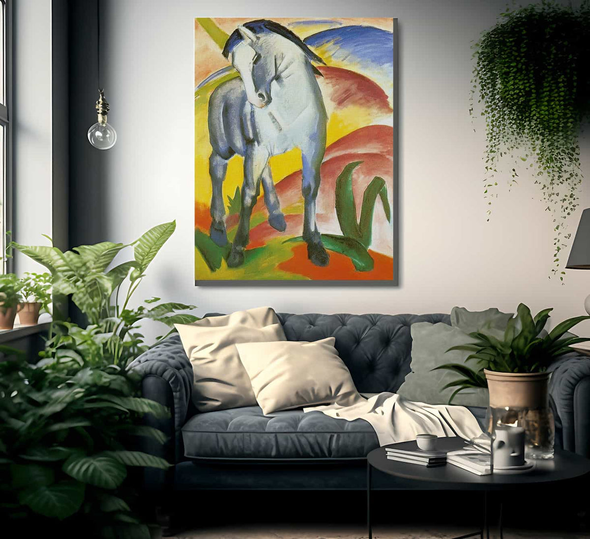 Blue Horse I By Franz Marc Fine Art Print