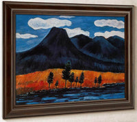 Blue Landscape By Marsden Hartley Fine Art Print