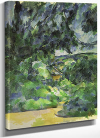 Blue Landscape By Paul Cezanne Fine Art Print
