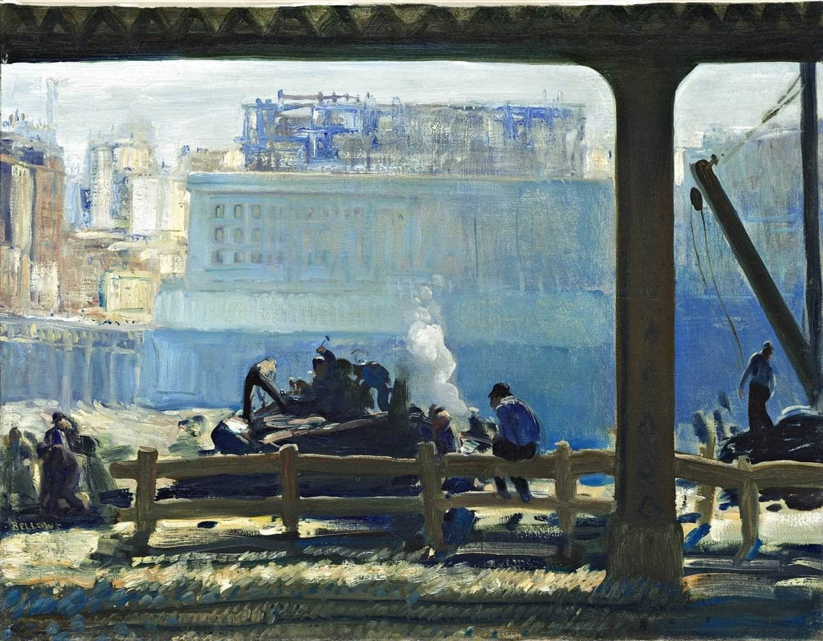 Blue Morning Painting George Wesley Bellows Canvas Art Fine Art Print
