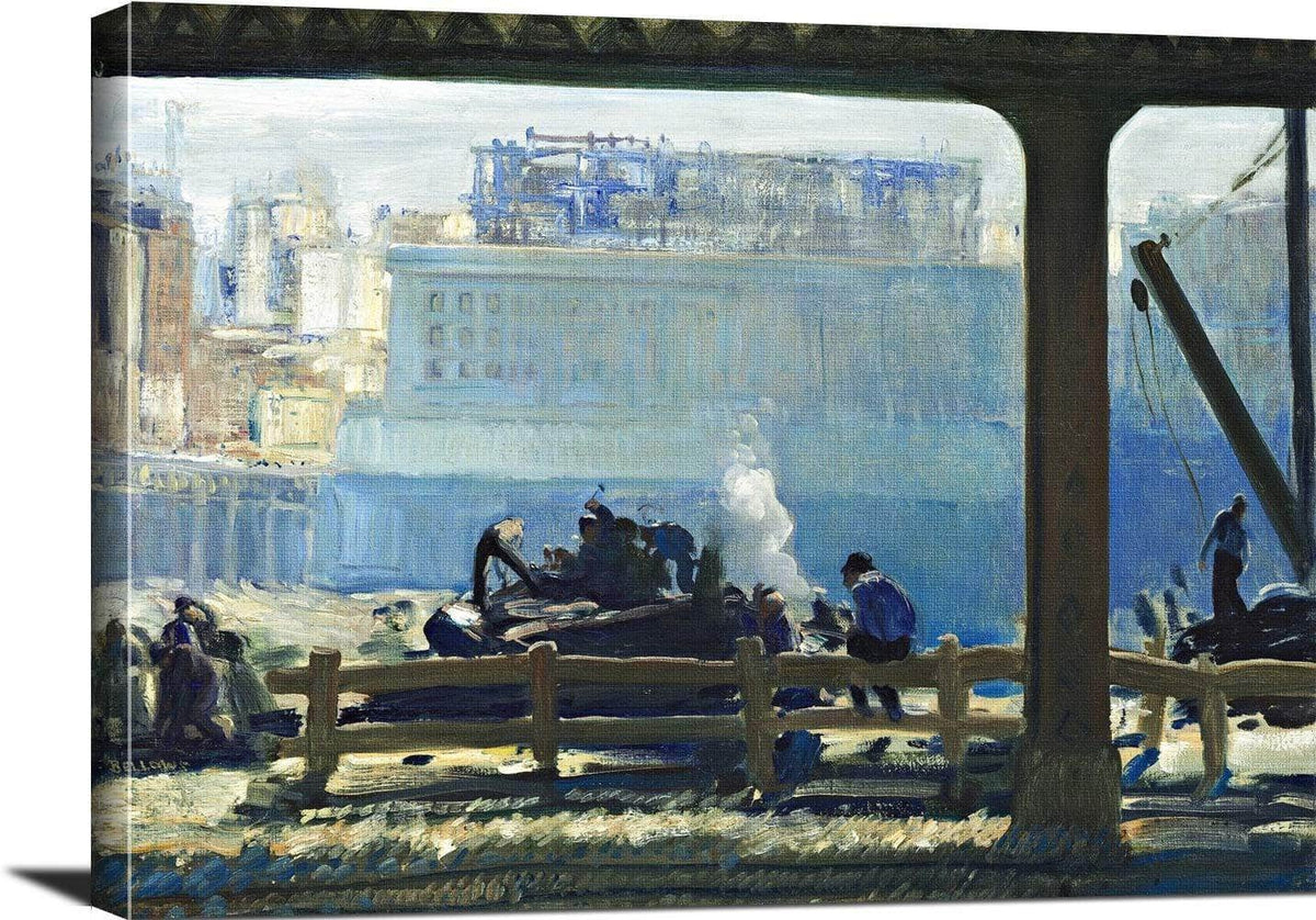 Blue Morning Painting George Wesley Bellows Canvas Art Fine Art Print