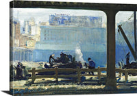 Blue Morning Painting George Wesley Bellows Canvas Art Fine Art Print