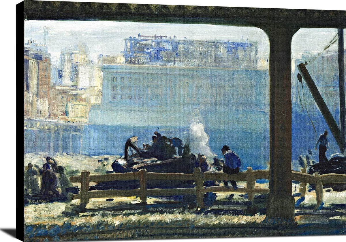 Blue Morning Painting George Wesley Bellows Canvas Art Fine Art Print