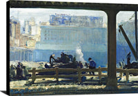 Blue Morning Painting George Wesley Bellows Canvas Art Fine Art Print