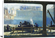 Blue Morning Painting George Wesley Bellows Canvas Art Fine Art Print