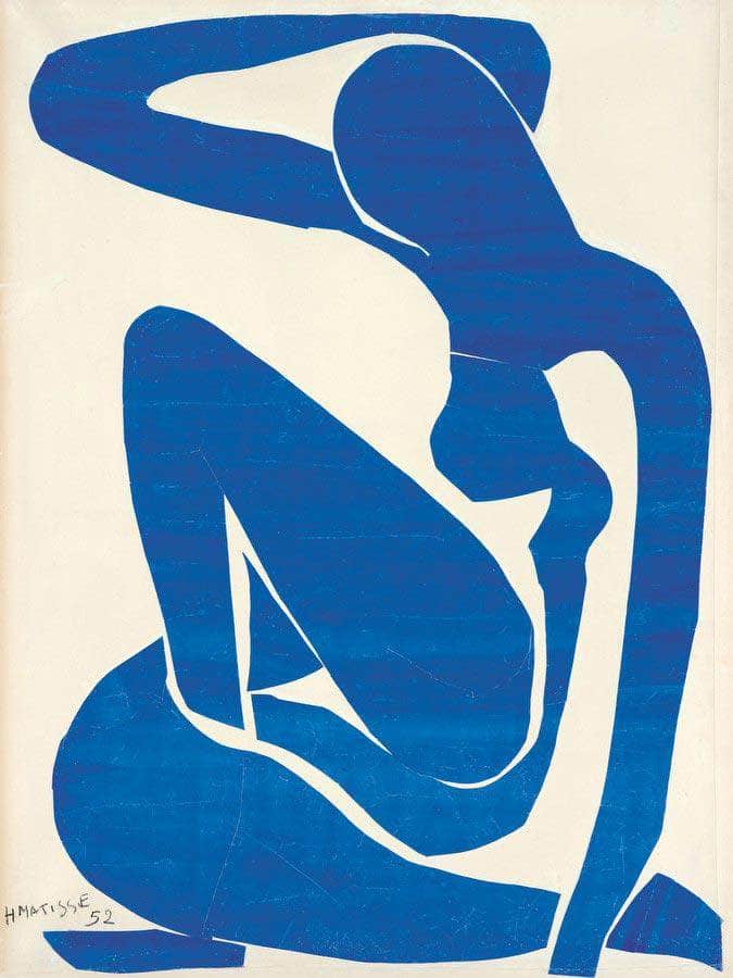 Blue Nude I 1952 Fine Art Print