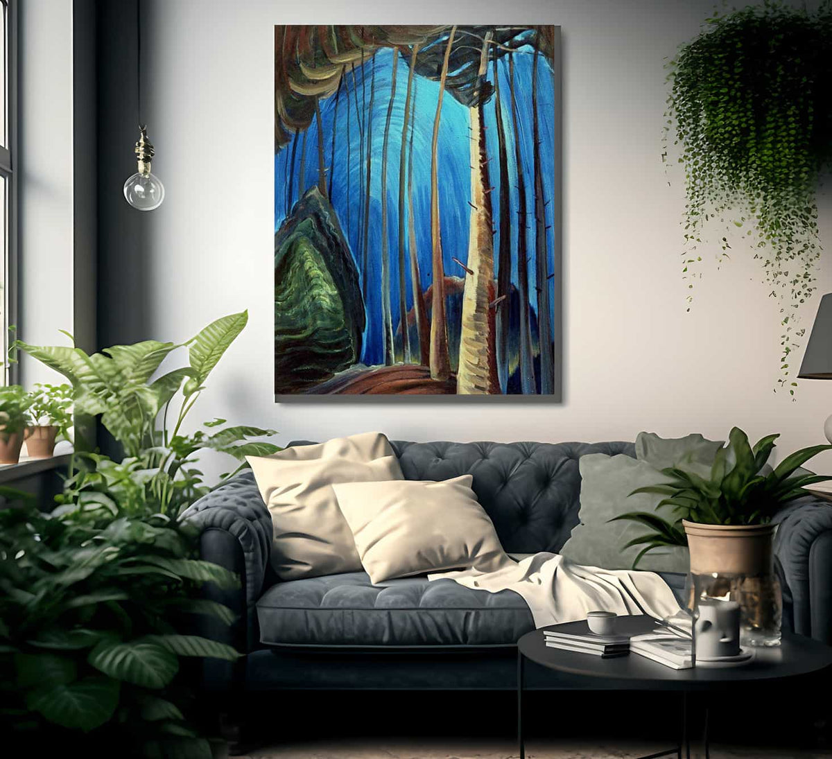 Blue Sky 1936 By Emily Carr Fine Art Print
