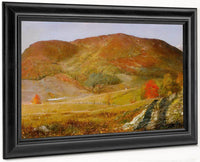 Blueberry Hill Vermont By Frederic Edwin Church Fine Art Print