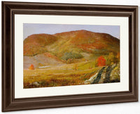 Blueberry Hill Vermont By Frederic Edwin Church Fine Art Print