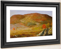 Blueberry Hill Vermont By Frederic Edwin Church Fine Art Print