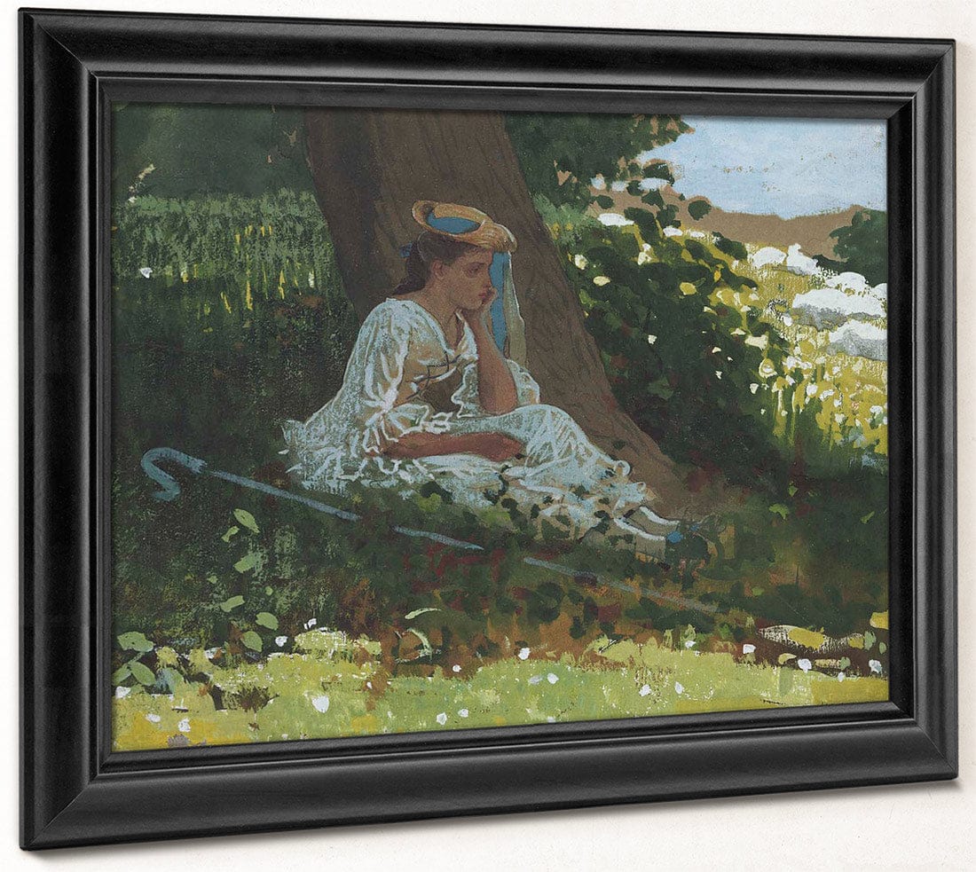 Bo Peep 1878 By Winslow Homer Fine Art Print