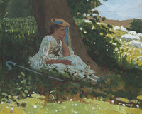 Bo Peep 1878 By Winslow Homer Fine Art Print