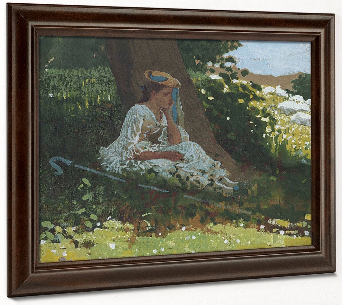 Bo Peep 1878 By Winslow Homer Fine Art Print