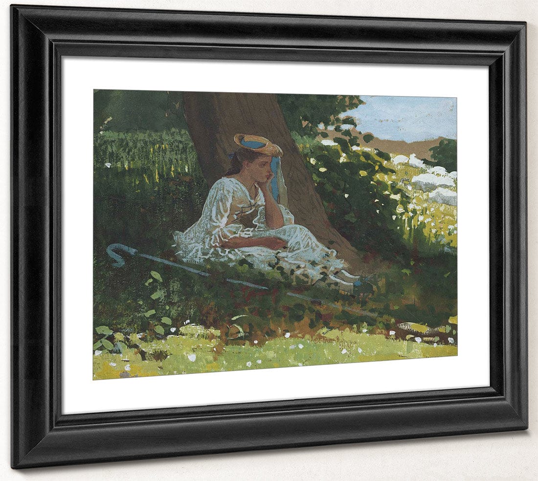 Bo Peep 1878 By Winslow Homer Fine Art Print