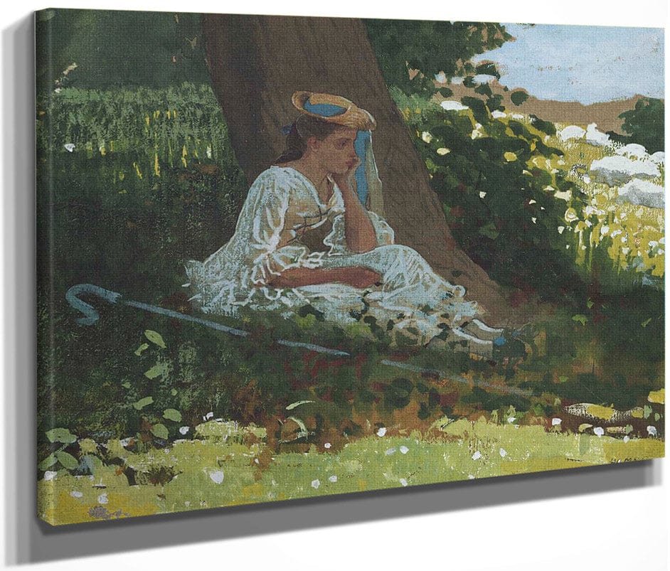 Bo Peep 1878 By Winslow Homer Fine Art Print